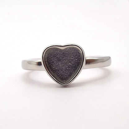 Simple Heart Ring Stainless Steel