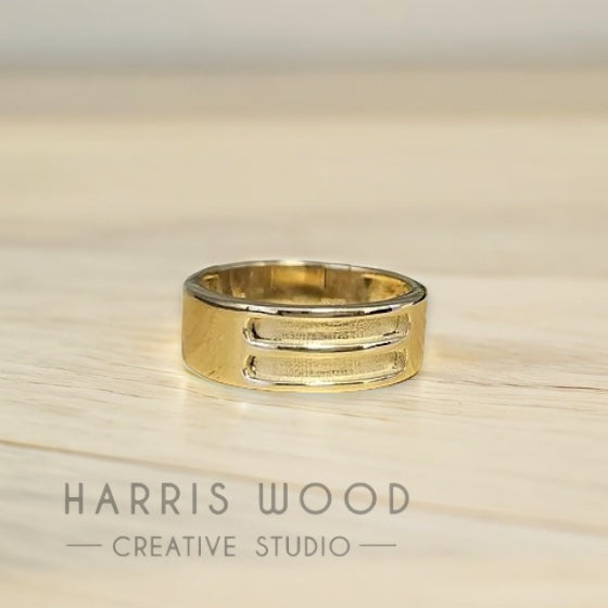 Tatum Channel Ring - Solid GOLD