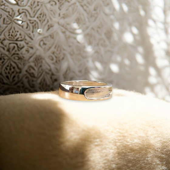 Onyx Ring - SOLID SILVER