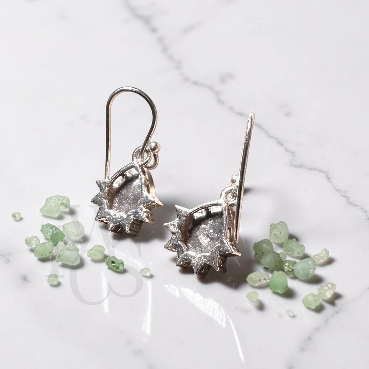 🏷️ EOL – CZ Teardrop Earrings – Solid 925 Silver