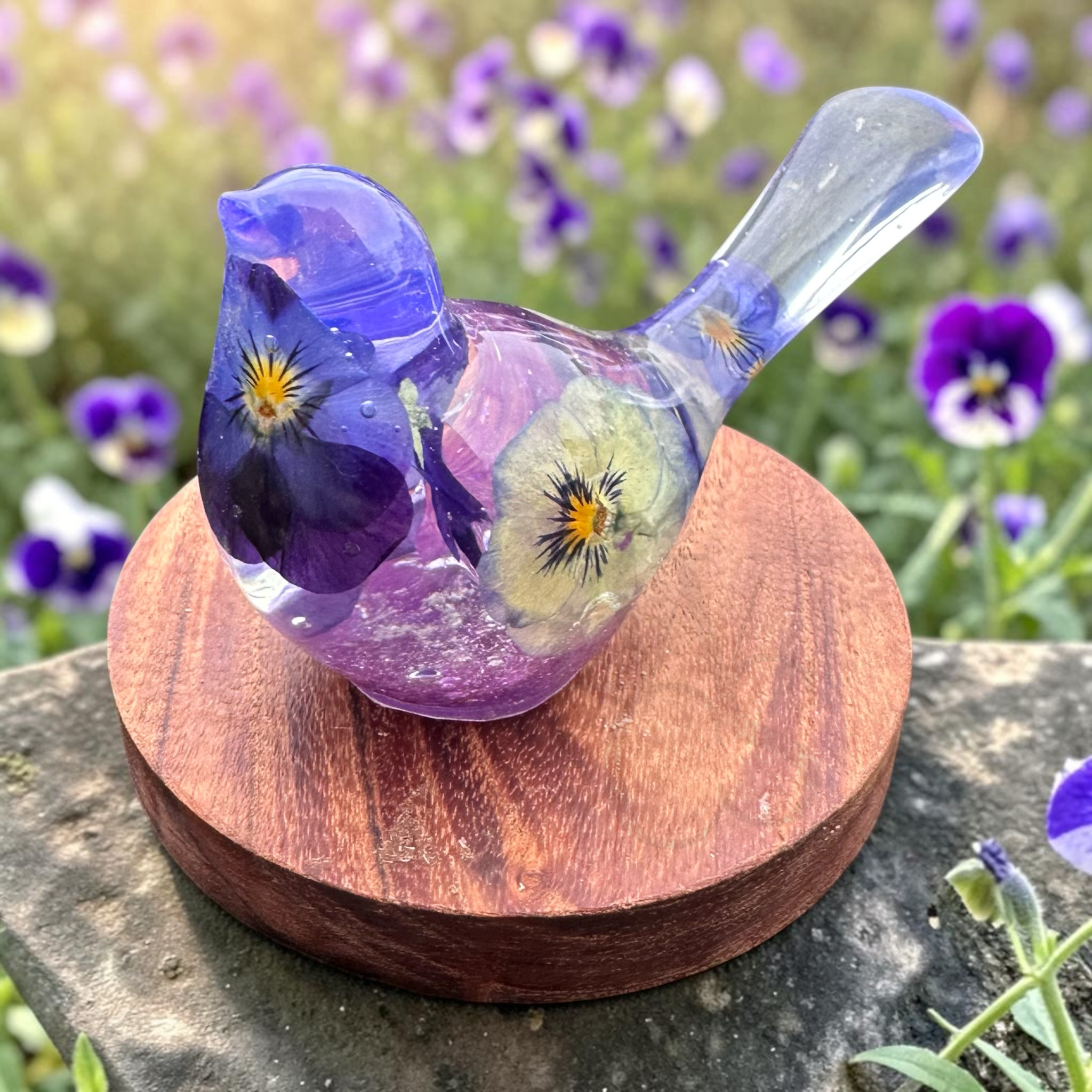 Resin Memorial Birds