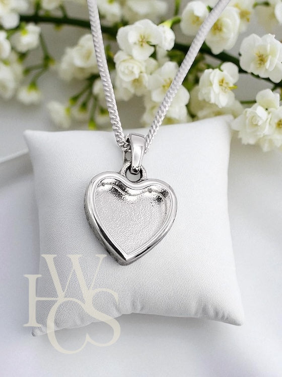 🌿 Bubble Heart 14mm Pendant