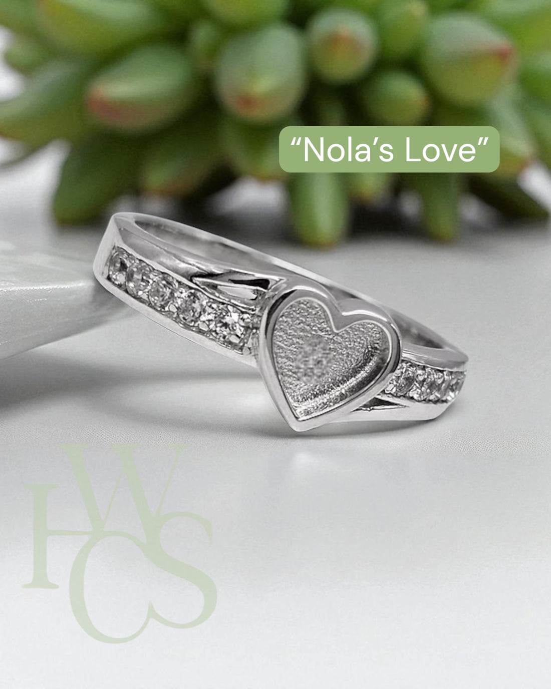 Nola’s Love - Solid Silver Ring
