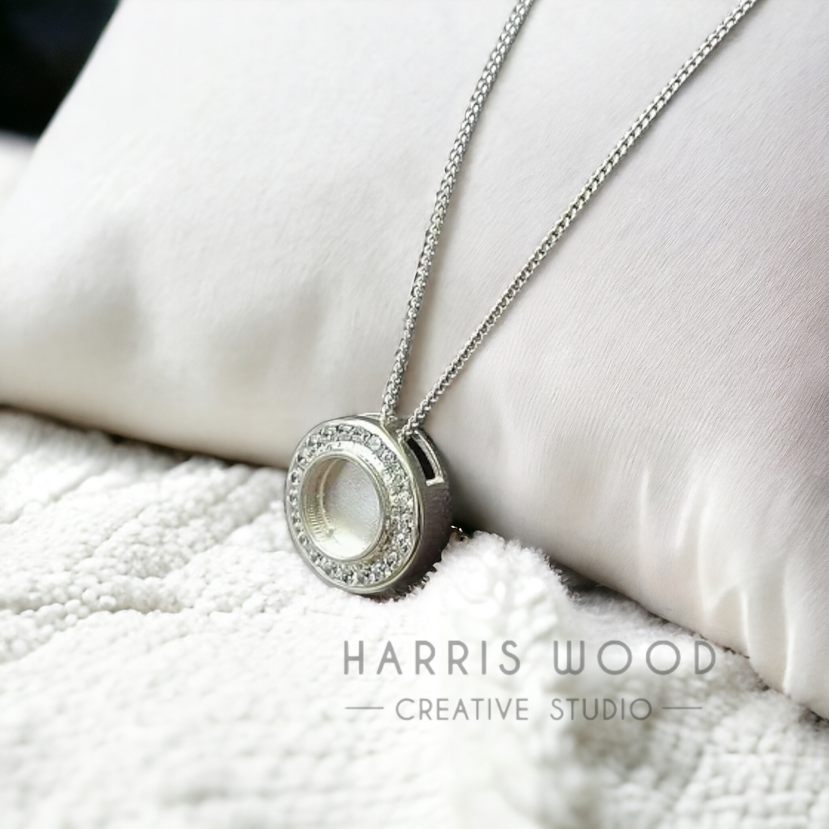 🌿SILVERWILLOW CZ PENDANT - SOLID 925 SILVER