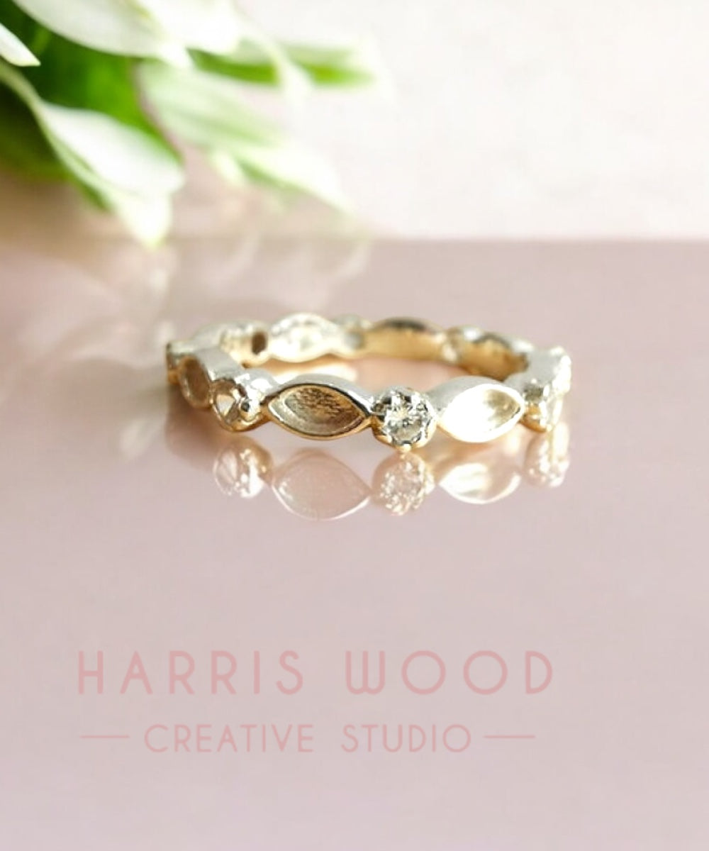 Elowyn CZ Ring - SOLID SILVER
