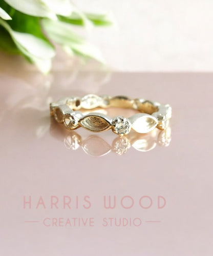 Elowyn CZ Ring - SOLID SILVER