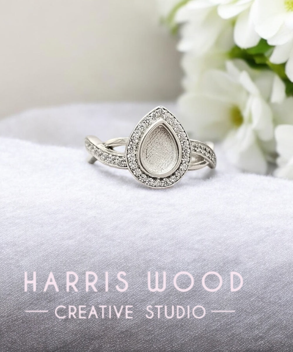 Felicity CZ Ring - Solid SILVER