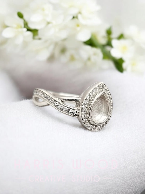 🏷️ EOL – Felicity CZ Ring – Solid 925 Silver