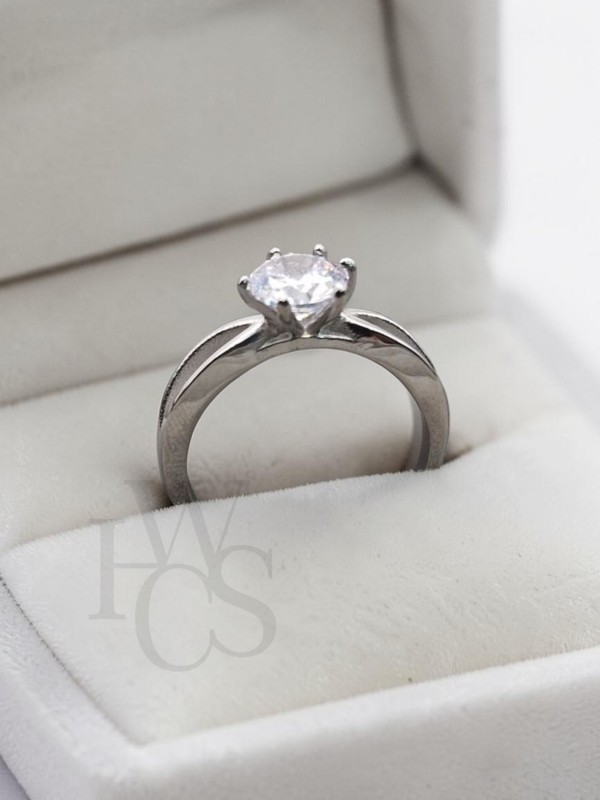 💙 My Solitaire Ring - Stainless Steel