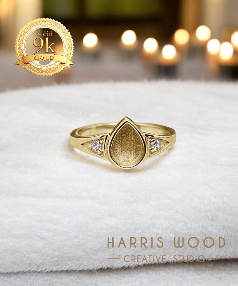 Aetheris CZ Ring - 9ct Solid GOLD only