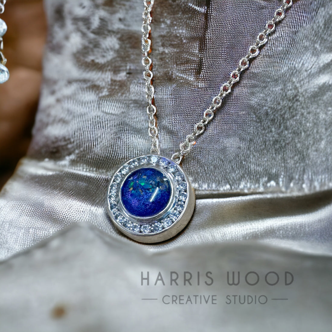 SILVERWILLOW CZ PENDANT - SOLID 925 SILVER