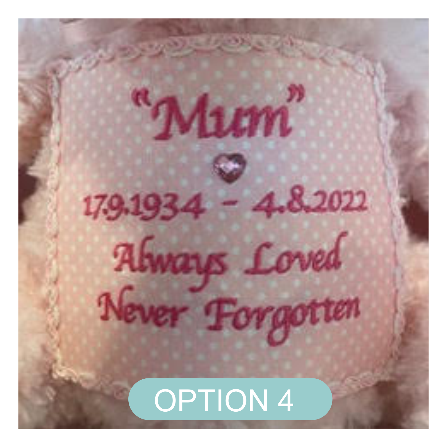 Small Keepsake Teddy Bear