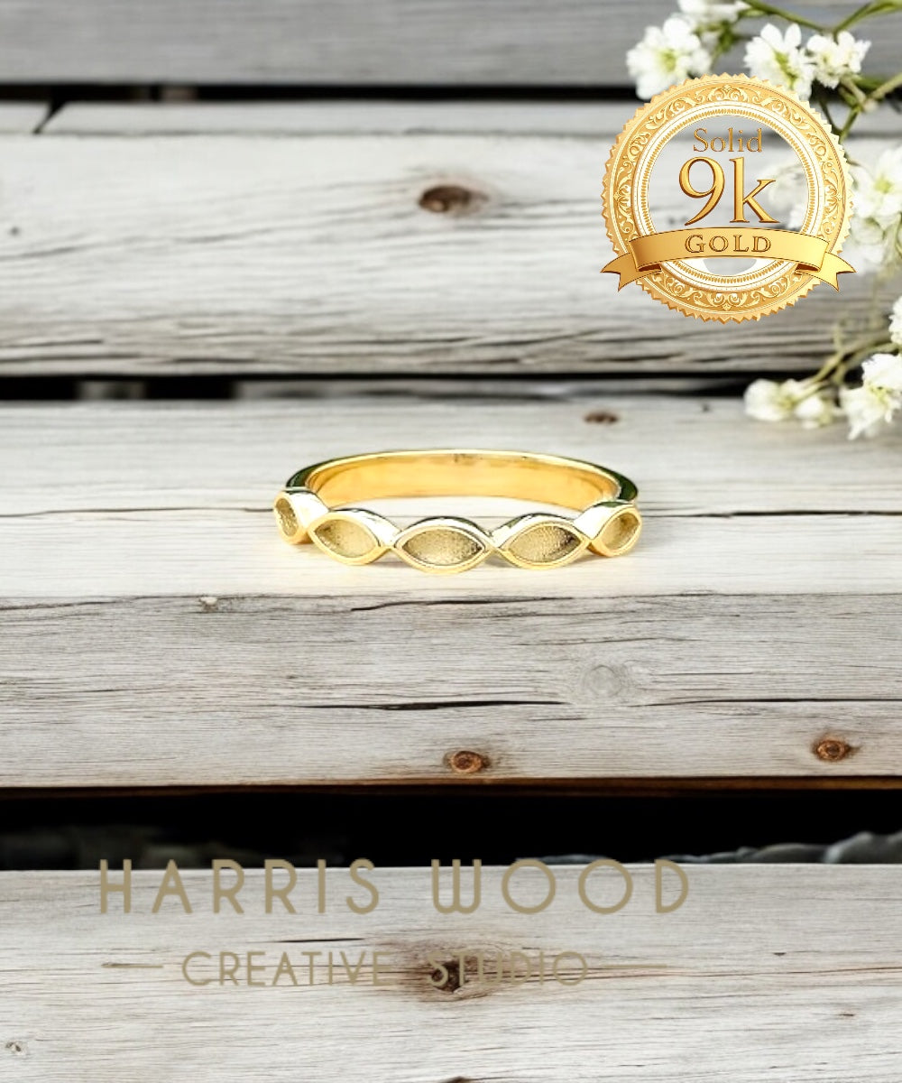 Vivienne Ring - 9ct Solid GOLD Ring