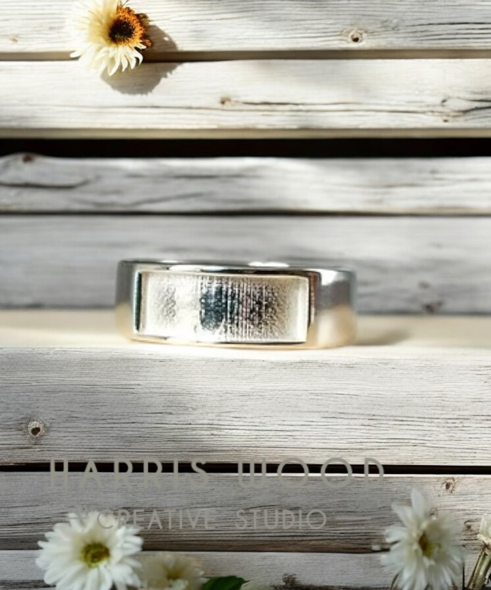 Aspen Channel Ring - SOLID SILVER