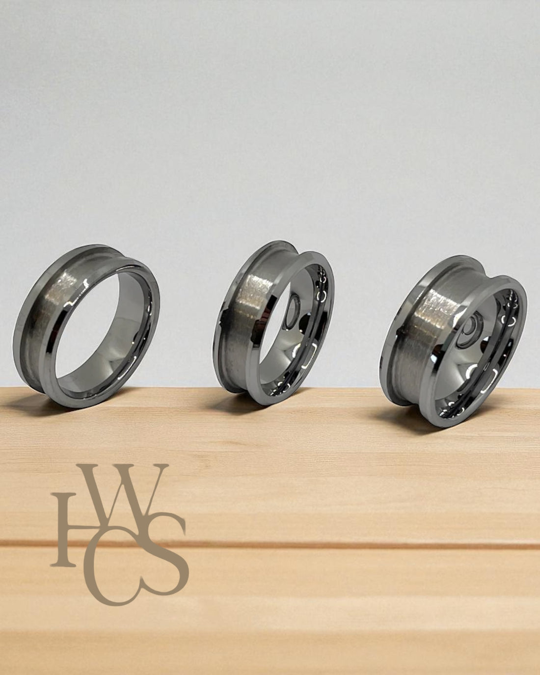 Tungsten Beveled Edge Channel Rings