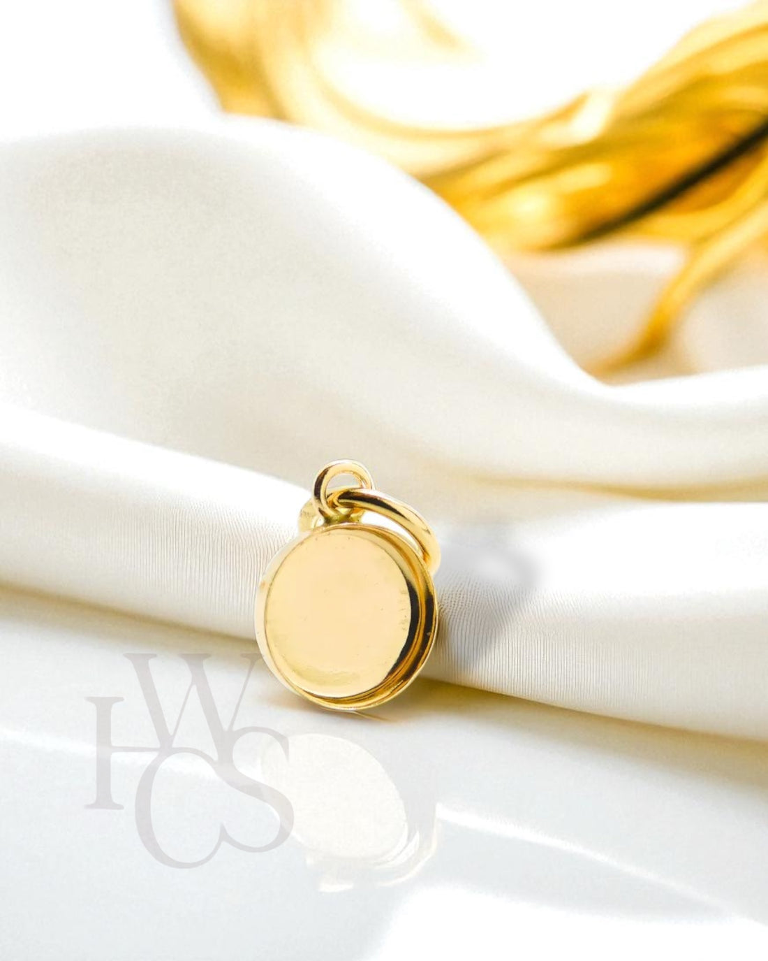 Gold Filled Round Pendant