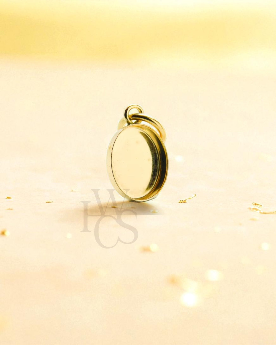 Gold Filled Oval Pendant