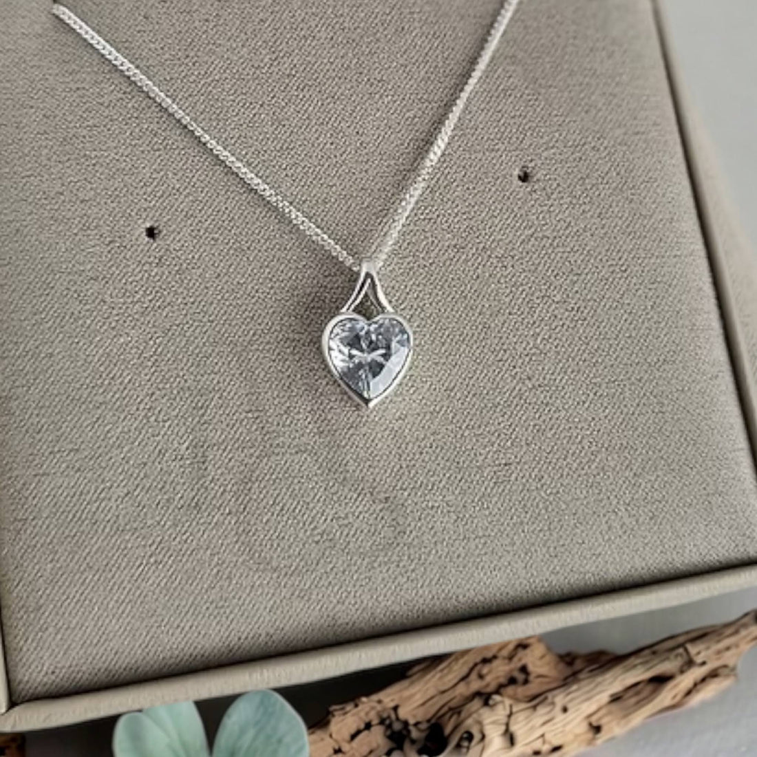 ❤️ Secret Heart Crystal Pendant