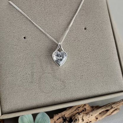 ❤️ Secret Heart Crystal Pendant