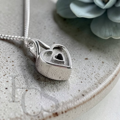 ❤️ Secret Heart Crystal Pendant