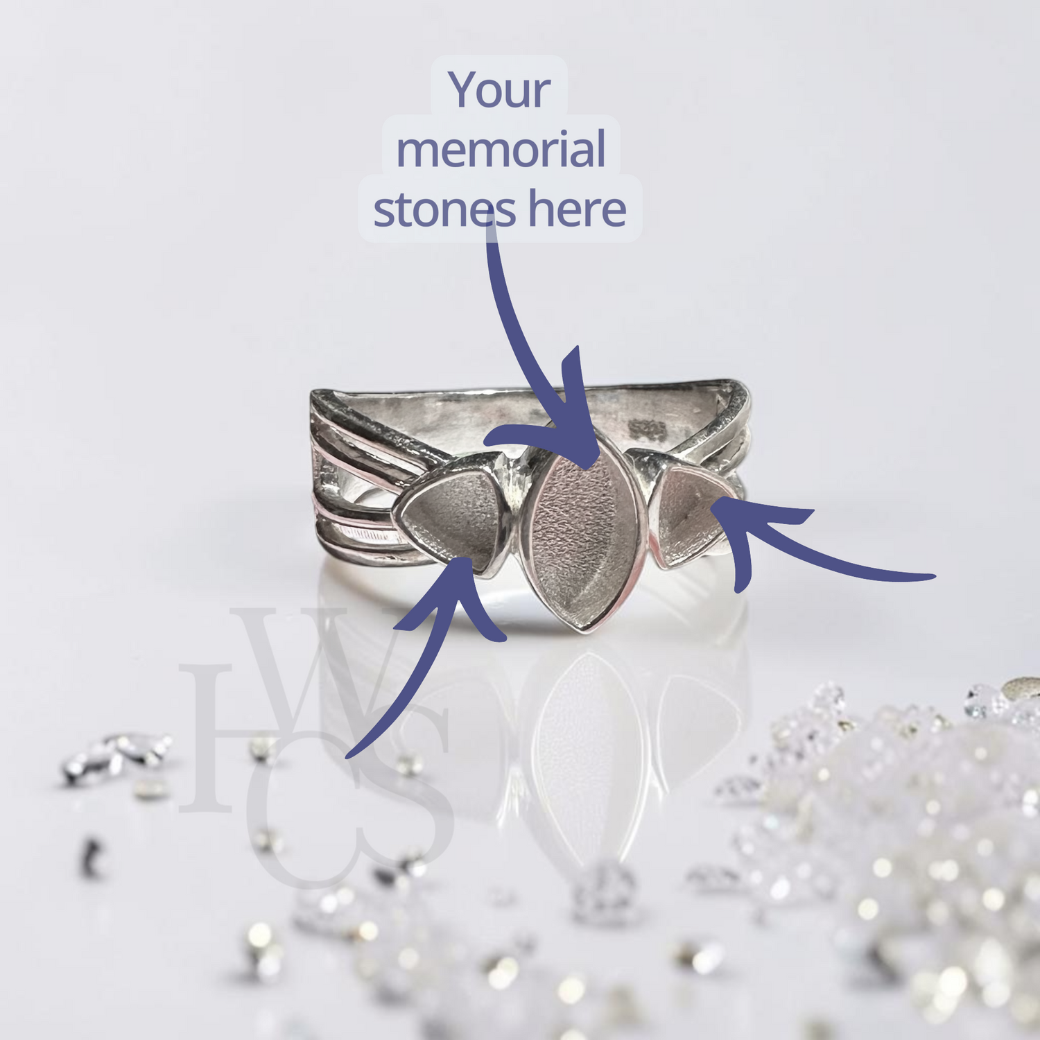 🏷️ EOL – Venture 3 Bezel Ring – Solid 925 Silver