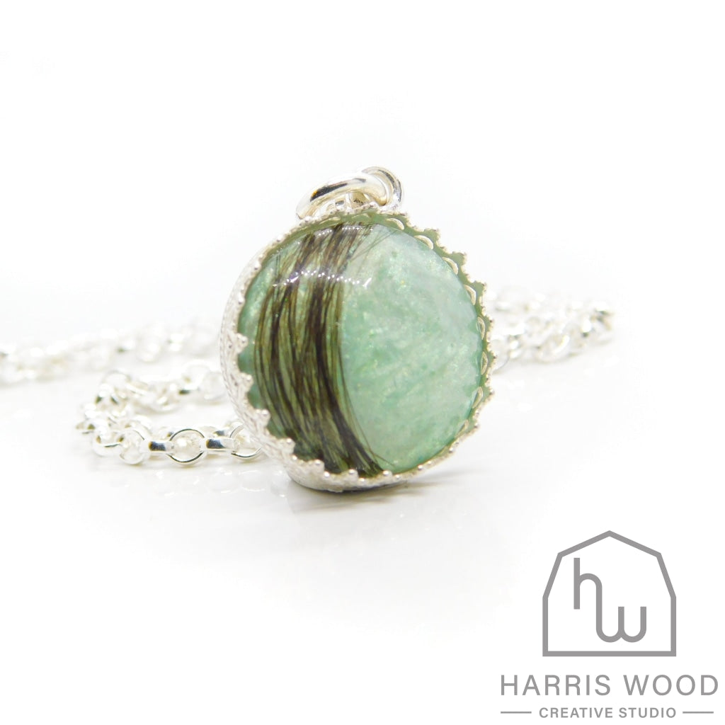 Crown Round Pendants - Harris Wood Creative Studio