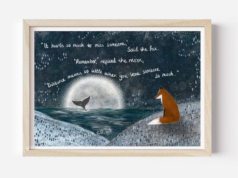 Distance - A4 Art Print