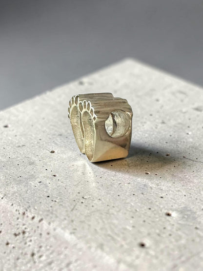 ❤️EOL - Baby Feet Bracelet Bead Charm