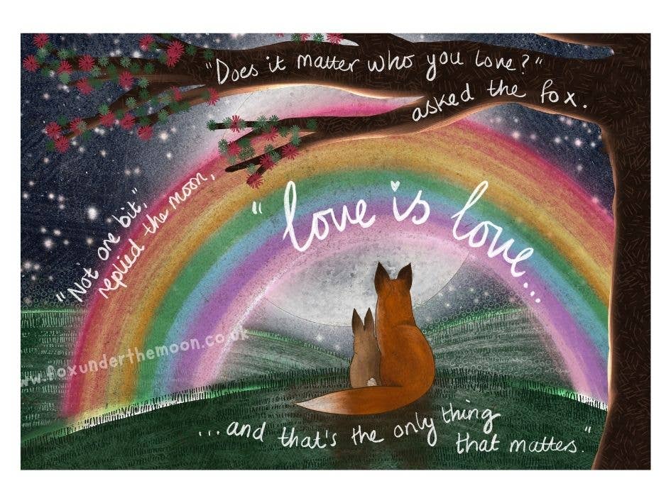 Love is Love - A4 Art Print