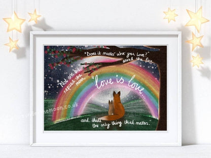 Love is Love - A4 Art Print