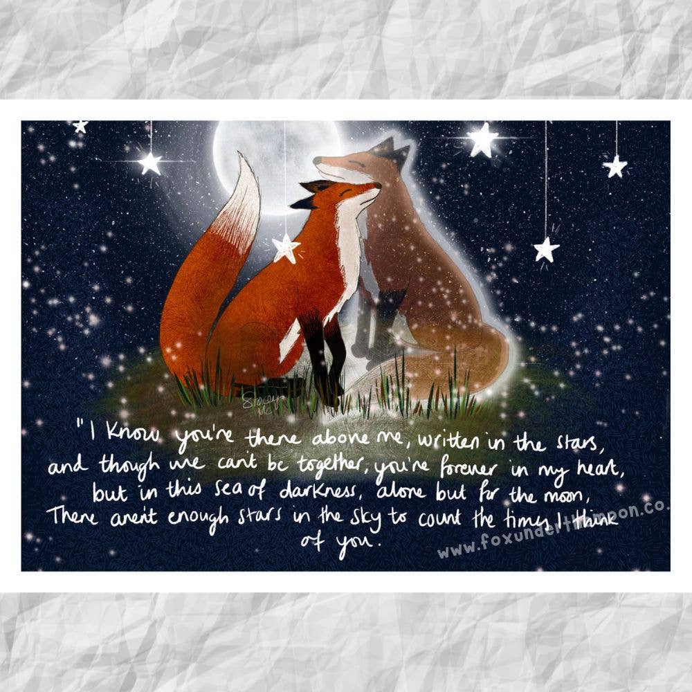 In The Stars - A4 Art Print