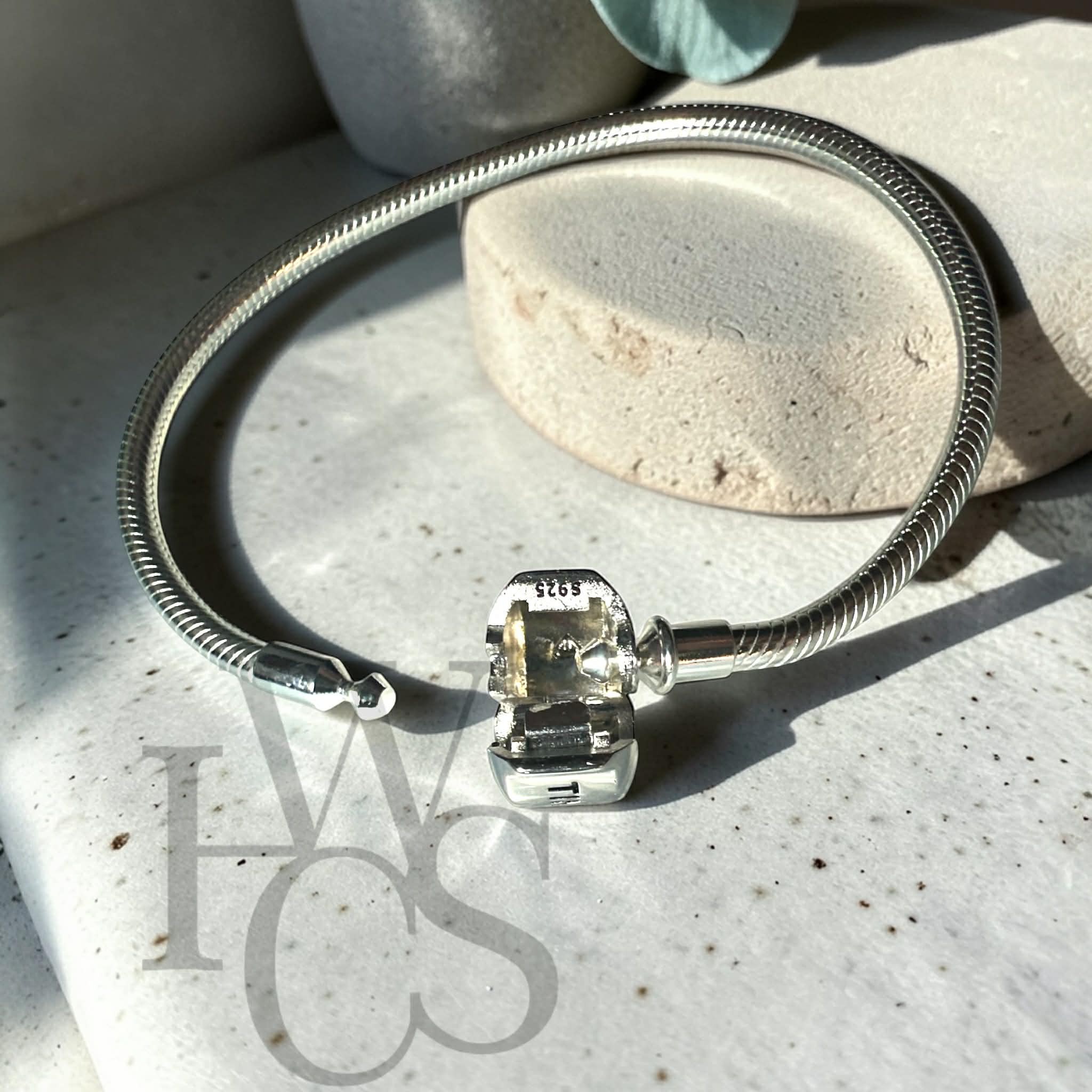🫶🏻Stainless Steel European Snake Bangle - Tinysands 19cm