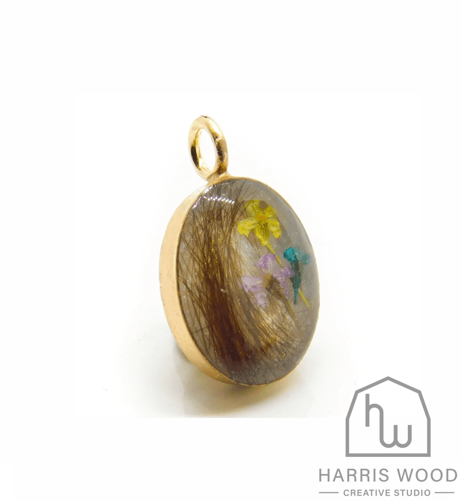 Gold Filled 10X8Mm Smooth Oval Pendant