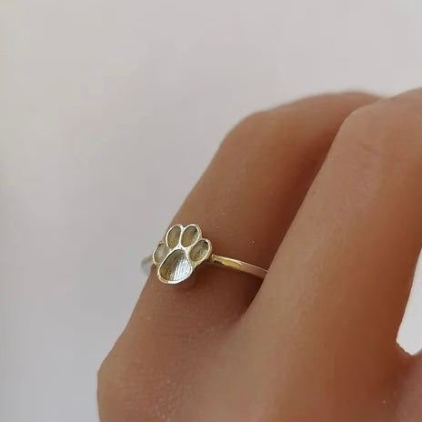 🏷️ EOL – Perfect Paw Ring – Solid 925 Silver