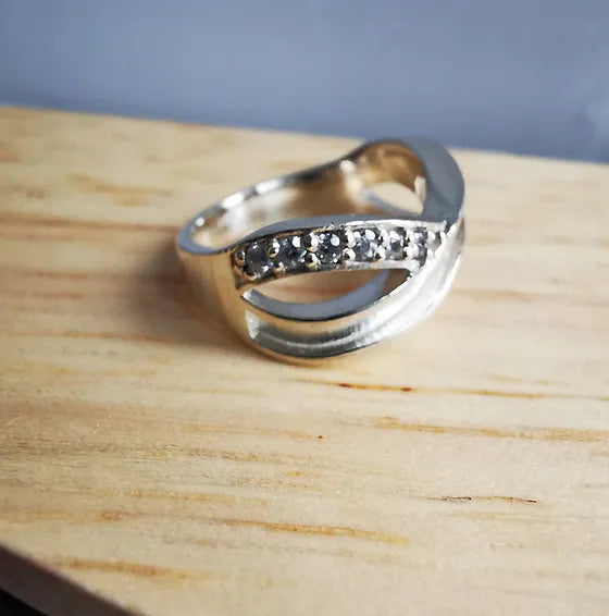 Jacinta CZ Ring - SOLID SILVER