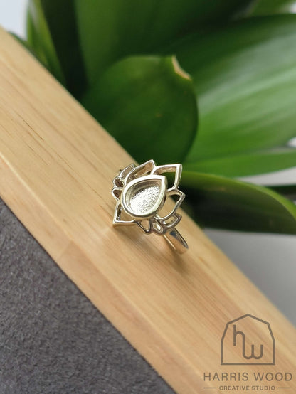 Lotus Flower Ring