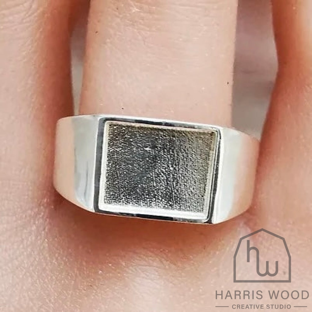 Rectangular Signet Ring