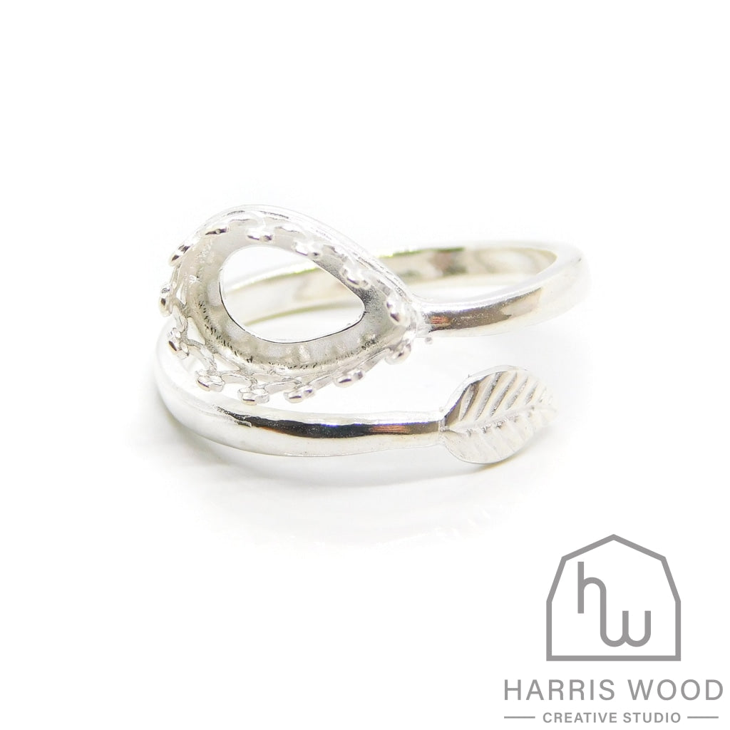 Adjustable Silver Rings - Harris Wood Creative Studio
