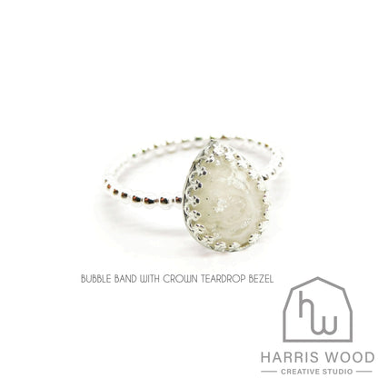 Bubble Band Rings - Harris Wood Creative Studio