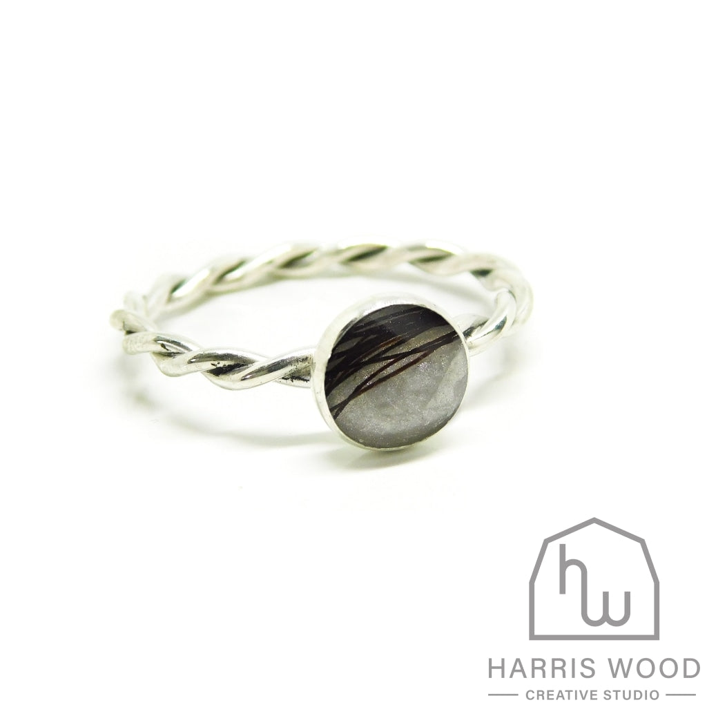 Twisted Band Rings - Harris Wood Creative Studio