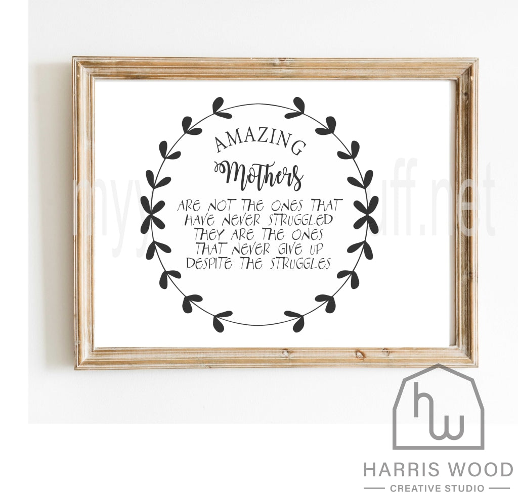 Amazing Mothers Design - Harris Wood Creative Studio