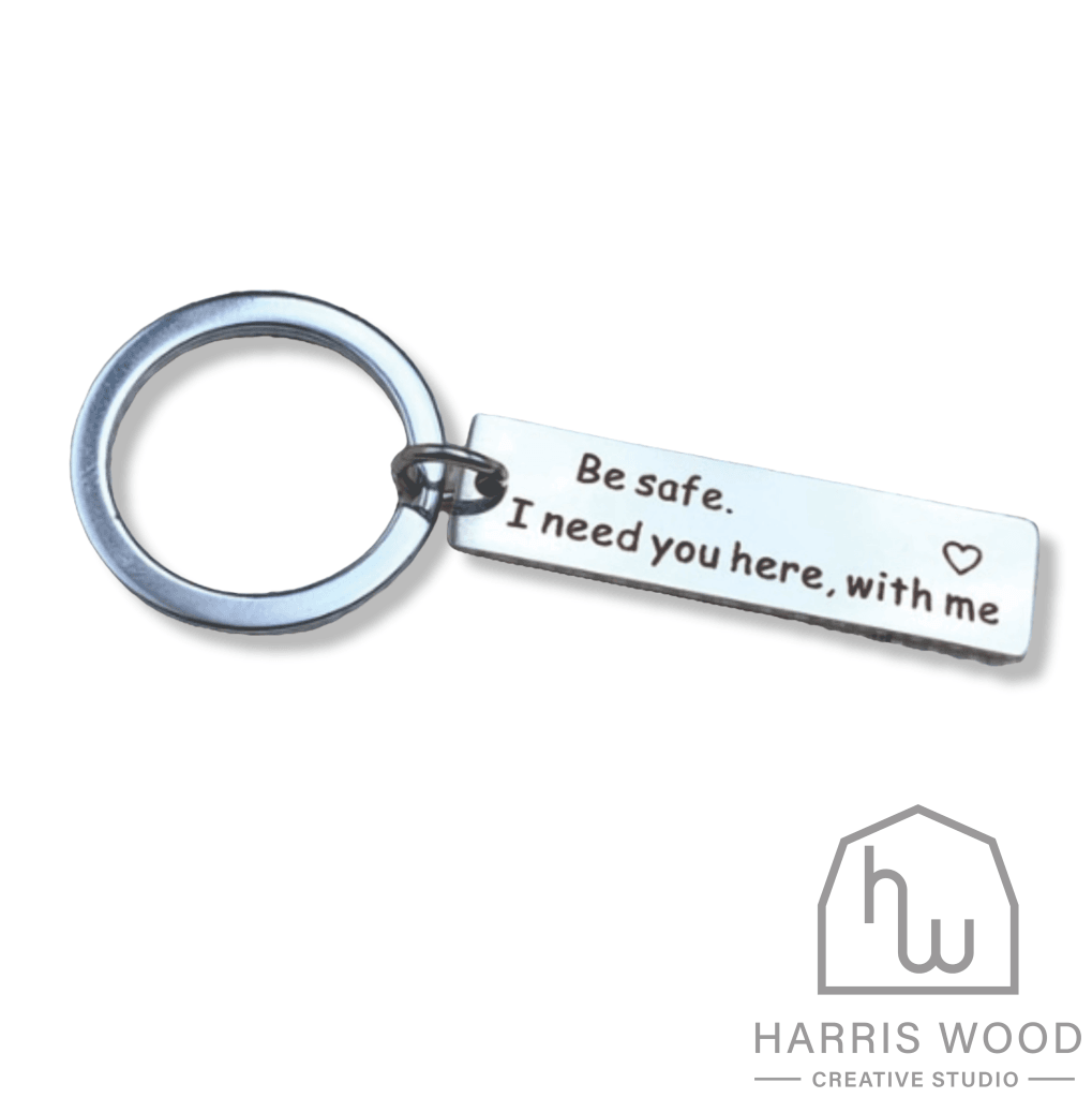 Be Safe Keytag
