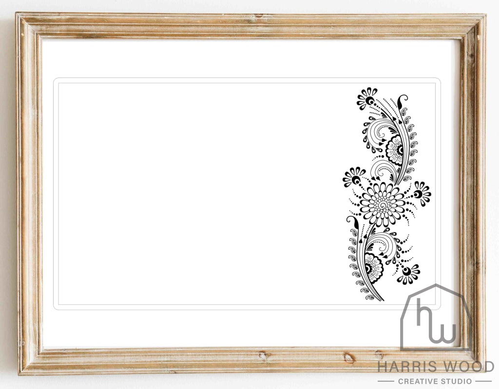 Boho Rectangle Board - Harris Wood Creative Studio