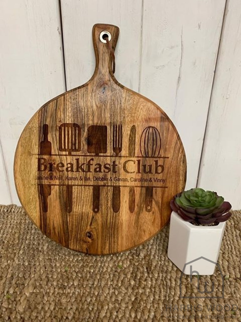 Breakfast Club design - Harris Wood Creative Studio