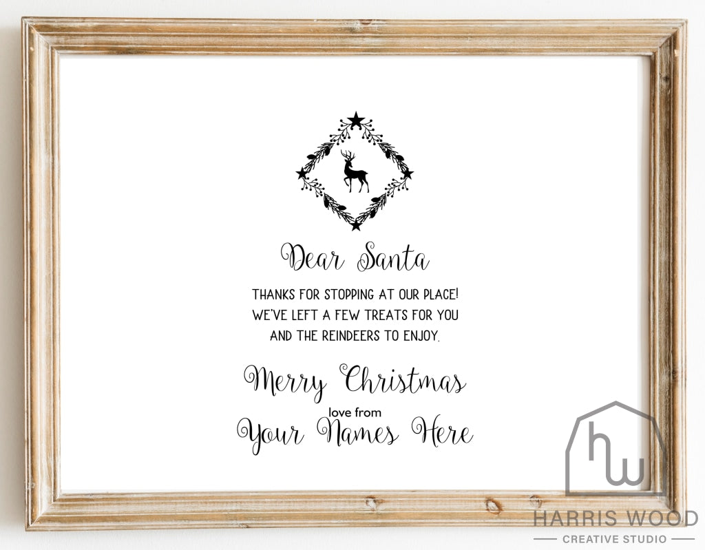 Christmas Eve board Design 2 - Harris Wood Creative Studio