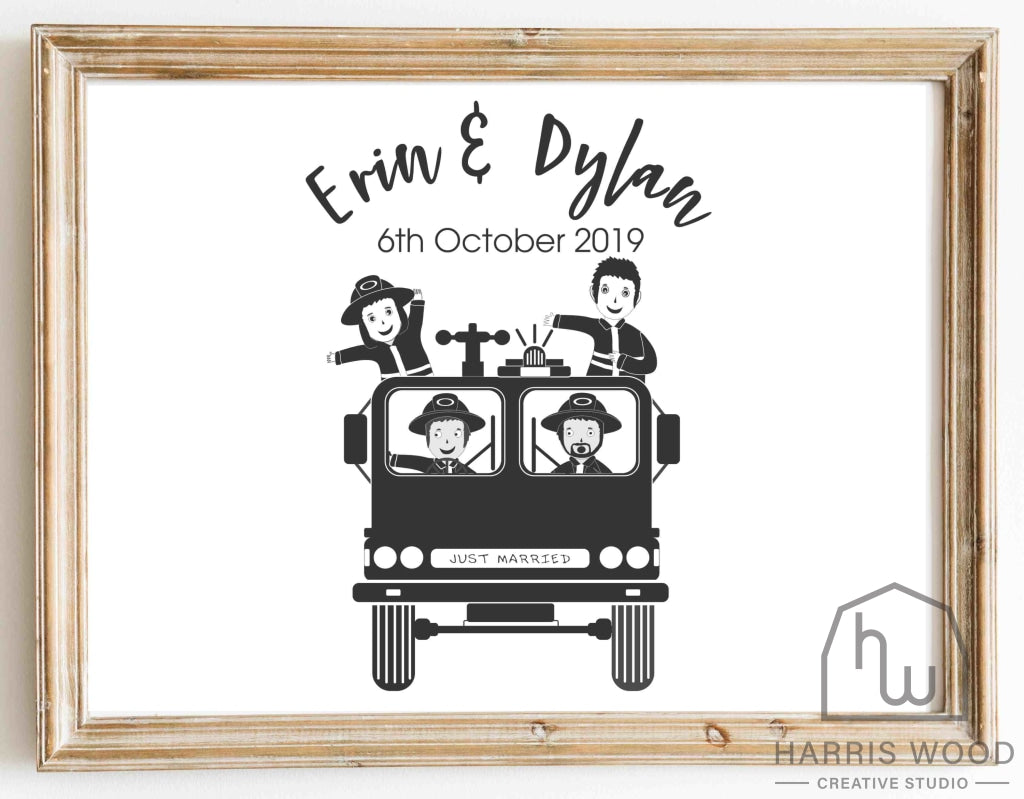 Erin &amp; Dylan Design - Harris Wood Creative Studio