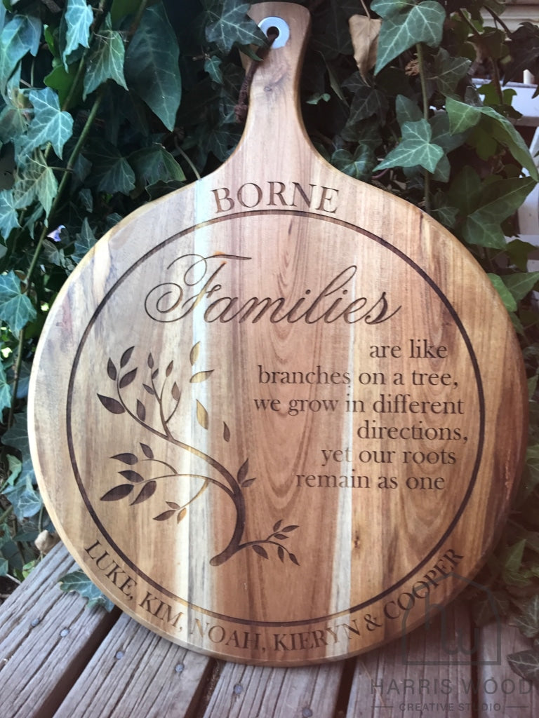 Families are like branches Design - Harris Wood Creative Studio