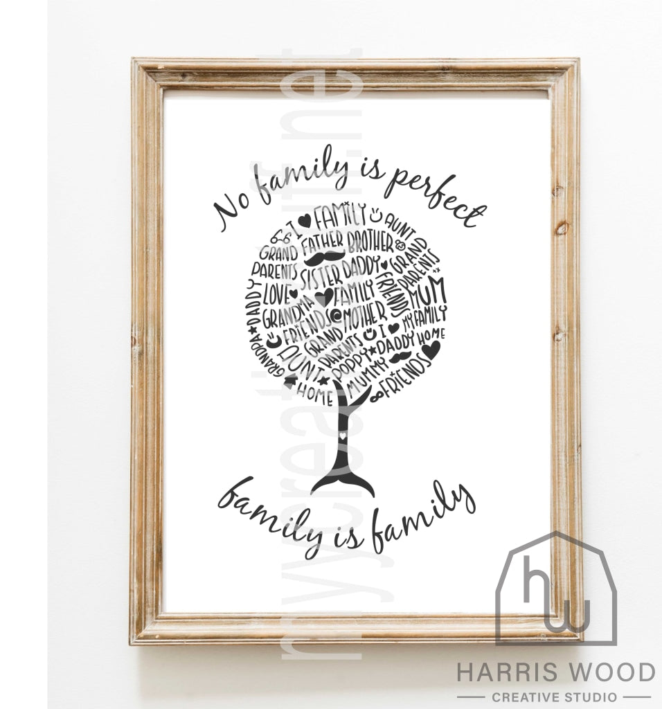 Family is Family - Design - Harris Wood Creative Studio