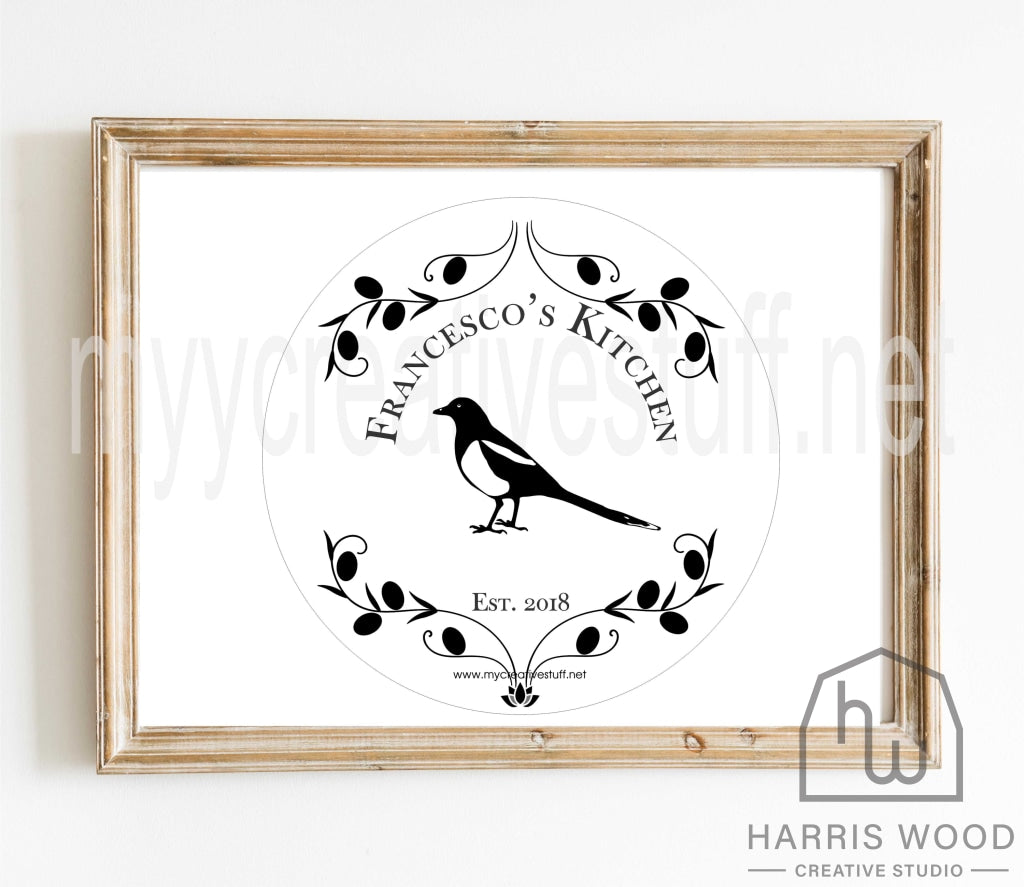 Francescos Kitchen design - Harris Wood Creative Studio