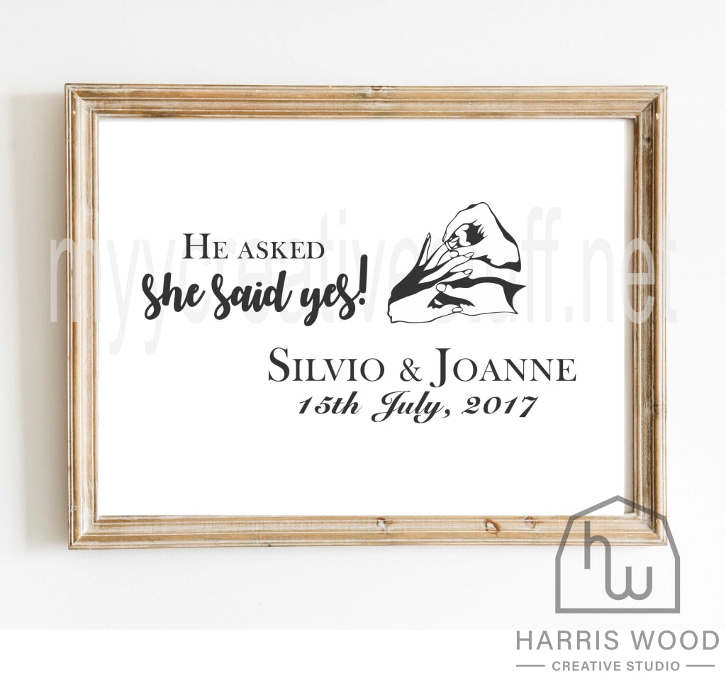 He Asked  Design 1 - Harris Wood Creative Studio